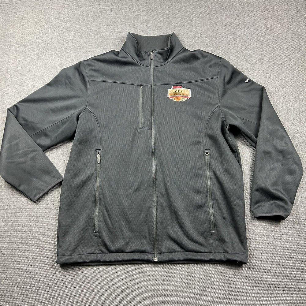 Eddie Bauer Jacket Mens Size XXL ESPN College Basketball Full‎ Zip Fleece Lined